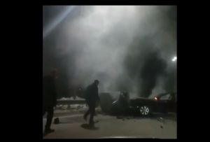 Казан янындагы юлда ике машина коточкыч юл һәлакәтенә очраган (видео)