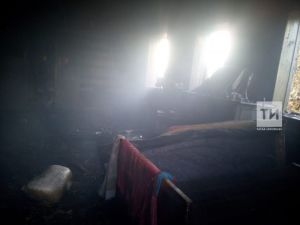 Менделеевски районында хатын-кыз янып үлгән