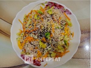 Фунчозадан салат рецепты