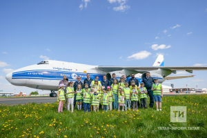 «Казан» аэропортына экскурсия: иң зур йөк самолеты эченә авыл сыямы?
