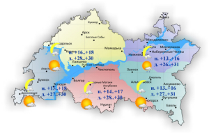 4 июльгә һава торышы һәм ай календаре