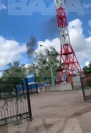 Башкортстанга беспилотниклар һөҗүм итте, нефть заводында янгын чыккан