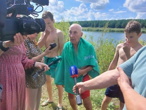 «Фәйзуллин йөзүләре»: «Татар бугазы»на кадәр йөзәчәкбез! Әлегә Теләчедә...