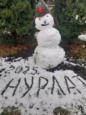 Нурлат районында кар яуган