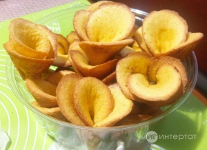 «Чәчәк» печеньесы рецепты