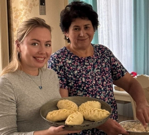 Данир Сабировның әнисе белән хатыны кабак тәкәсе пешергән (рецепт)