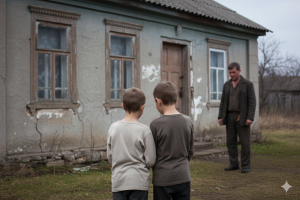 Әти безне төнлә куып чыгарды, бөтенләйгә...