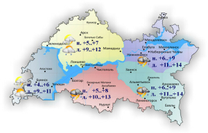 3 майга һава торышы һәм ай календаре