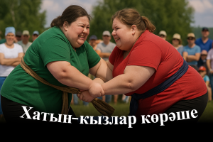 Чүпрәле районында хатын-кызларны Сабантуйга көрәшкә чакыралар: беренче урынга – 100 мең!