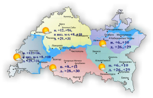 29 майга һава торышы һәм ай календаре