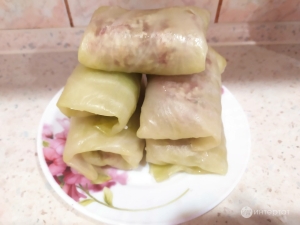 Яңа төрле эчлек белән тулма рецепты