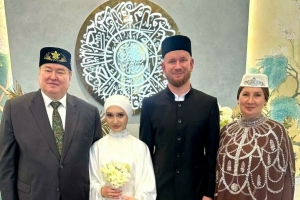 Рифат Фәттахов гаиләсендә никах туе
