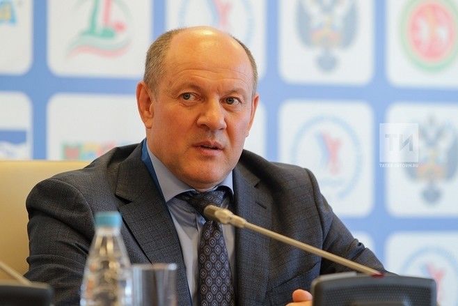 Татарстанның спорт министры урынбасары Хәлил Шәйхетдинов көрәшне сагына