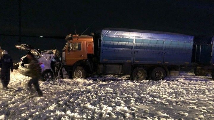 Коточкыч авариядә ир белән хатын һәлак булган, балалары хастаханәдә