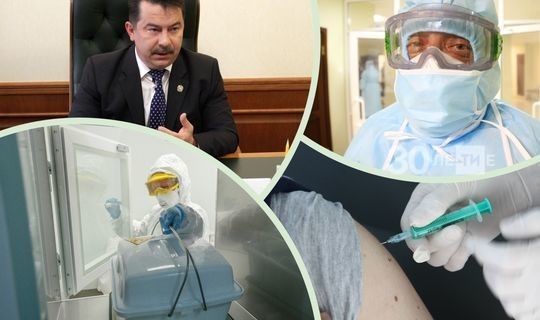 Табибларга хезмәт хакы, яңа инфекционка һәм прививка: Марат Садыйков белән туры эфир