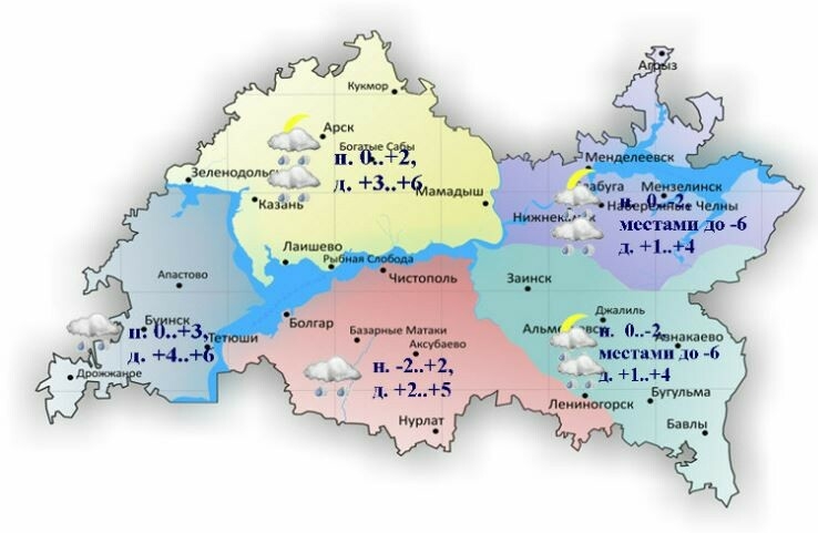 29 октябрьгә һава торышы