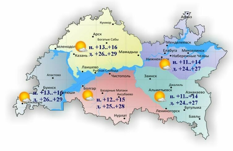 28 августка һава торышы һәм ай календаре