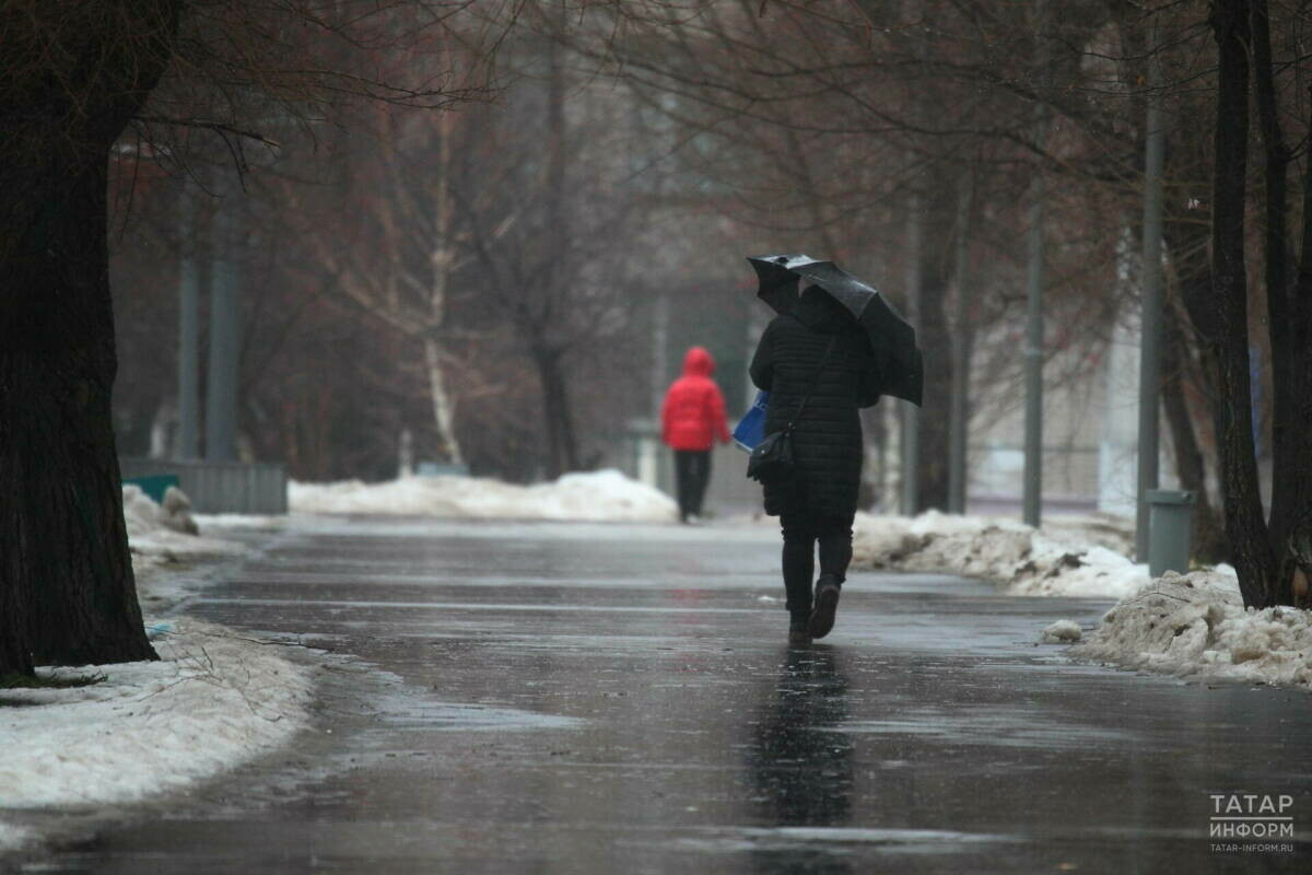 «Бу – аномаль күренеш»: Татарстанга кар һәм яңгырлы җылы һава торышы озакка килдеме?