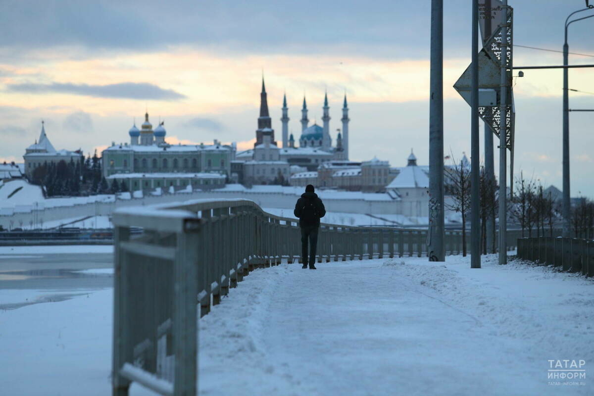 Татарстанга климатик кыш декабрьнең икенче декадасында киләчәк – метеоролог