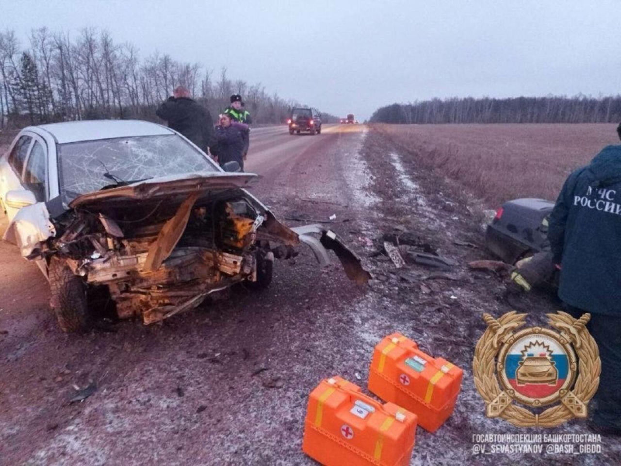 Бәләбәй районында авариядә 5 кеше имгәнгән