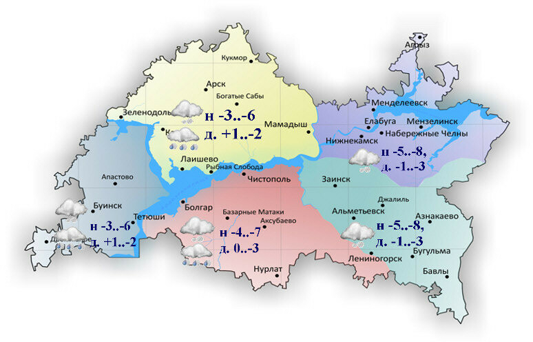 6 мартка һава торышы һәм ай календаре