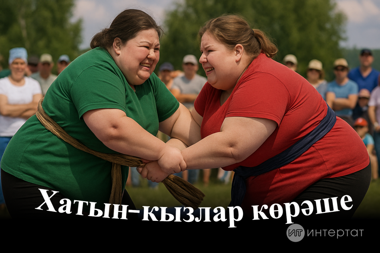 Чүпрәле районында хатын-кызларны Сабантуйга көрәшкә чакыралар: беренче урынга – 100 мең!