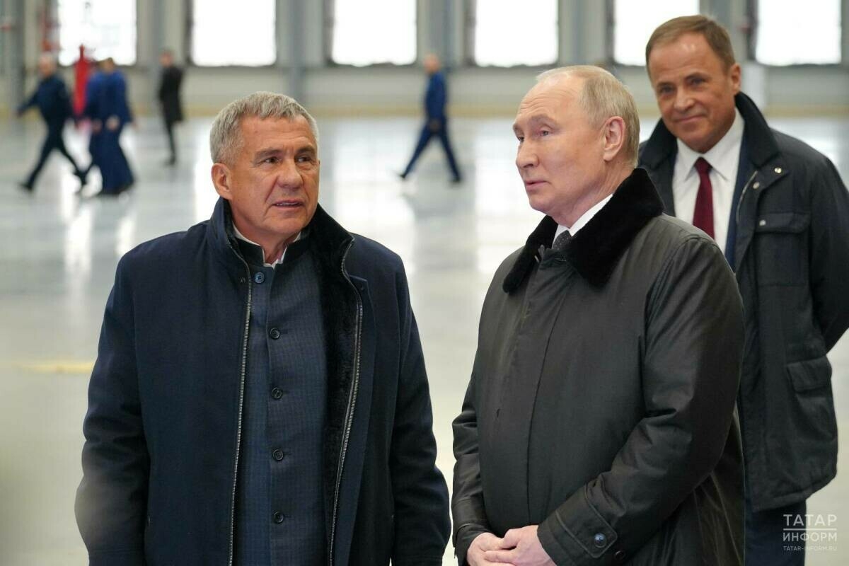 Владимир Путин Рөстәм Миңнехановны Җиңүнең 80 еллыгы белән котлады