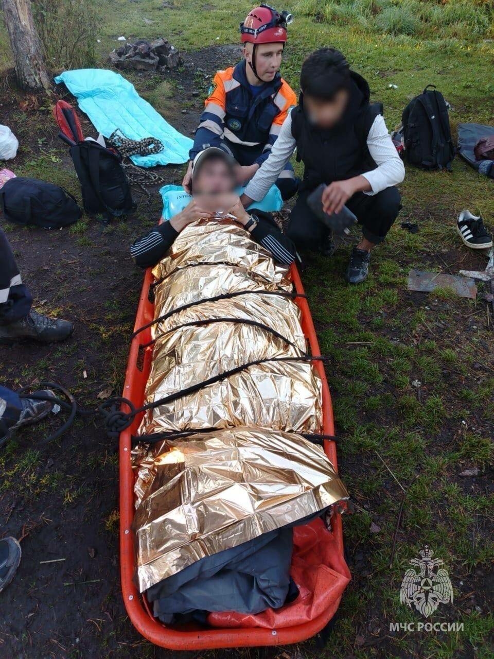 «Шүрәле тешләре» кыяларында турист аягына балта белән суккан