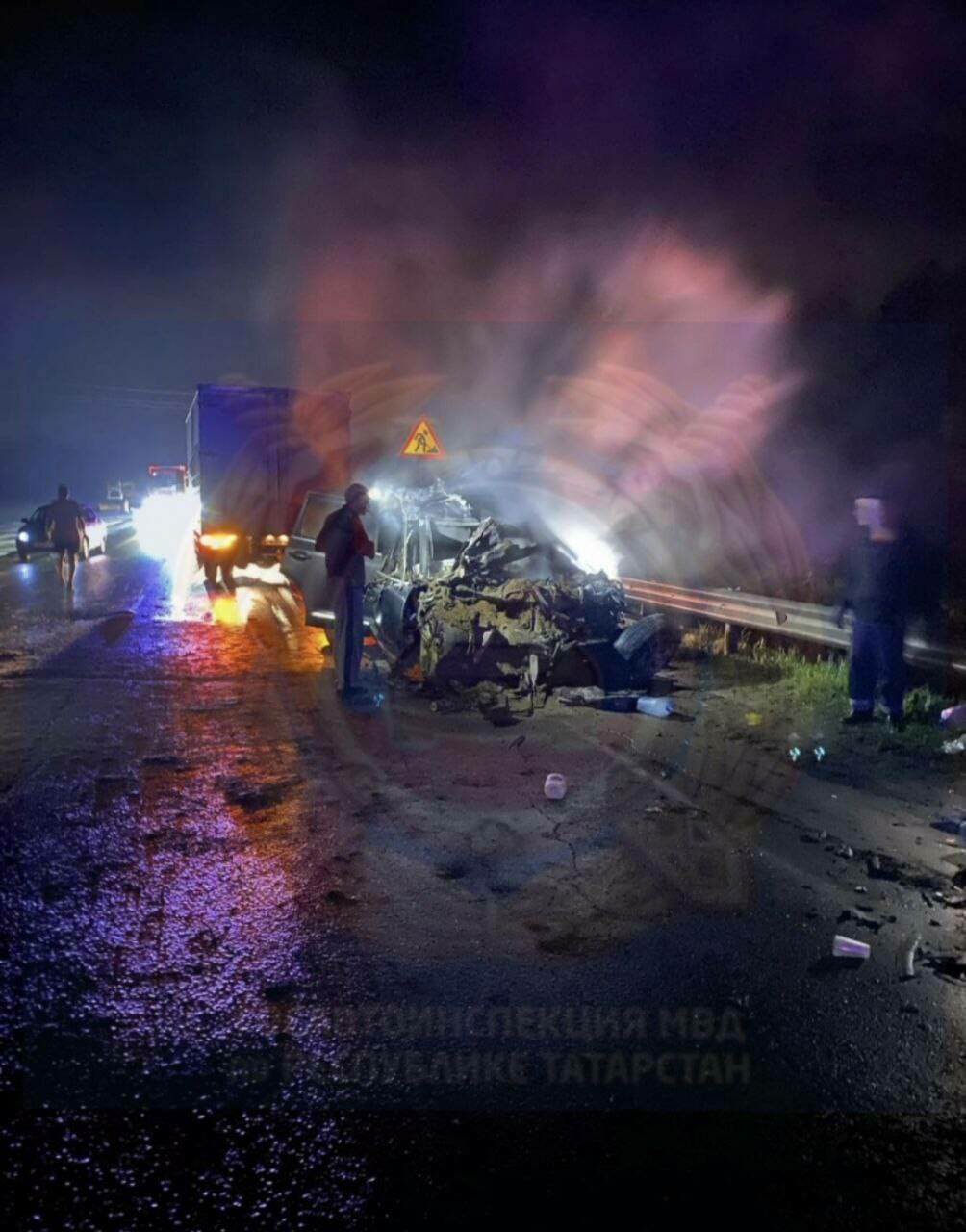 Татарстанда Mercedes машинасына бәрелгән Volkswagen йөртүчесе һәлак булган