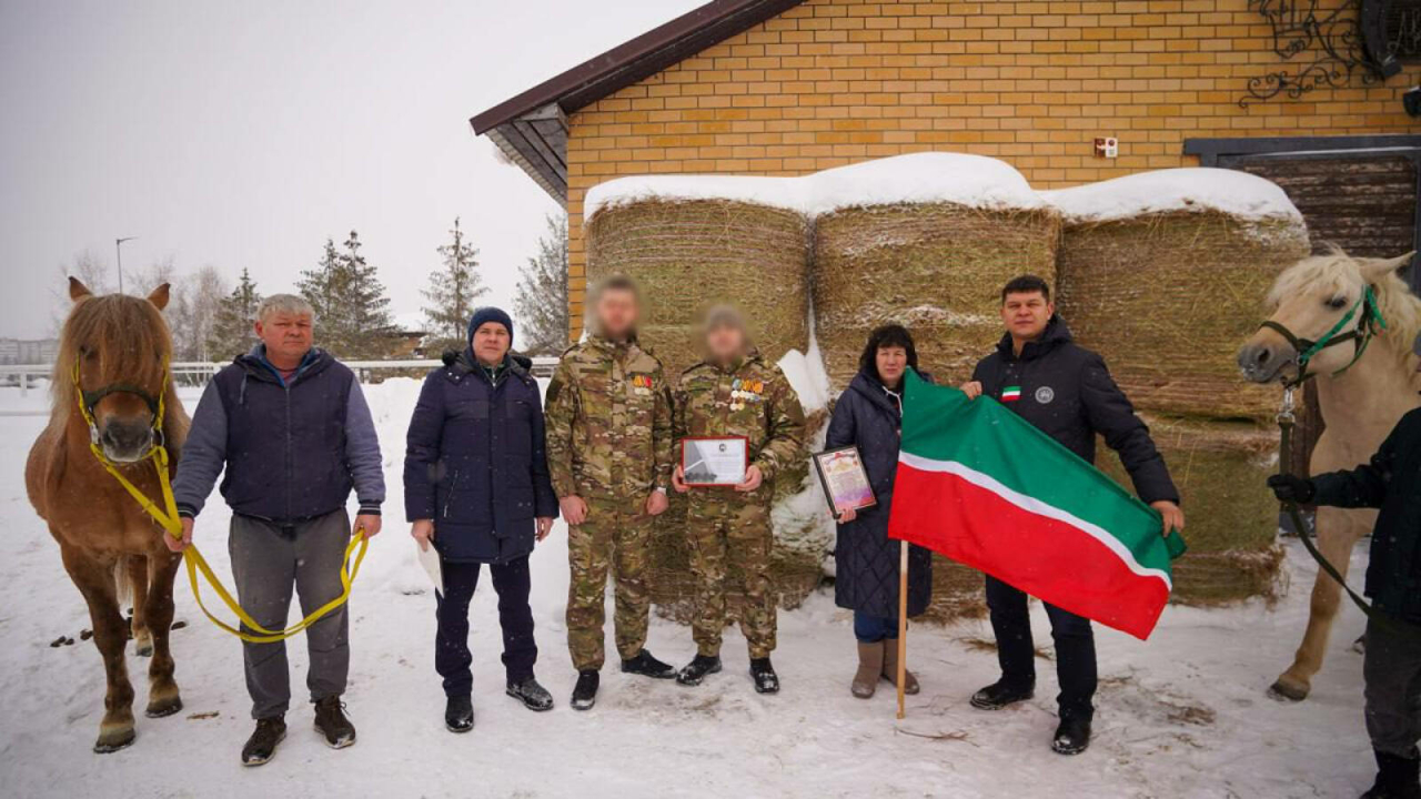 Татарстаннан Донецк Халык Республикасына хәрбиләргә ярдәмгә атлар җибәрделәр