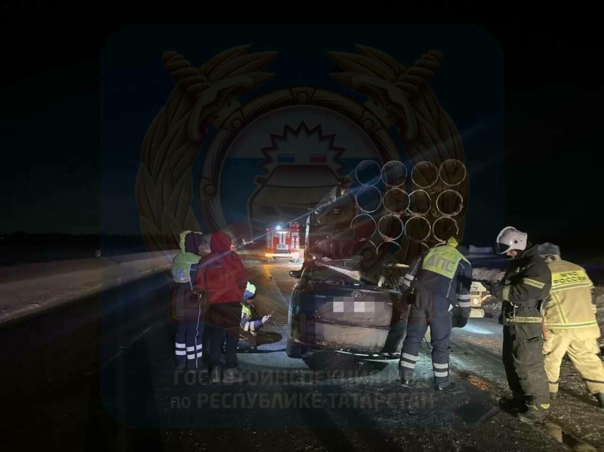 Алабуга районында фурага бәрелгән җиңел машина йөртүчесе һәлак