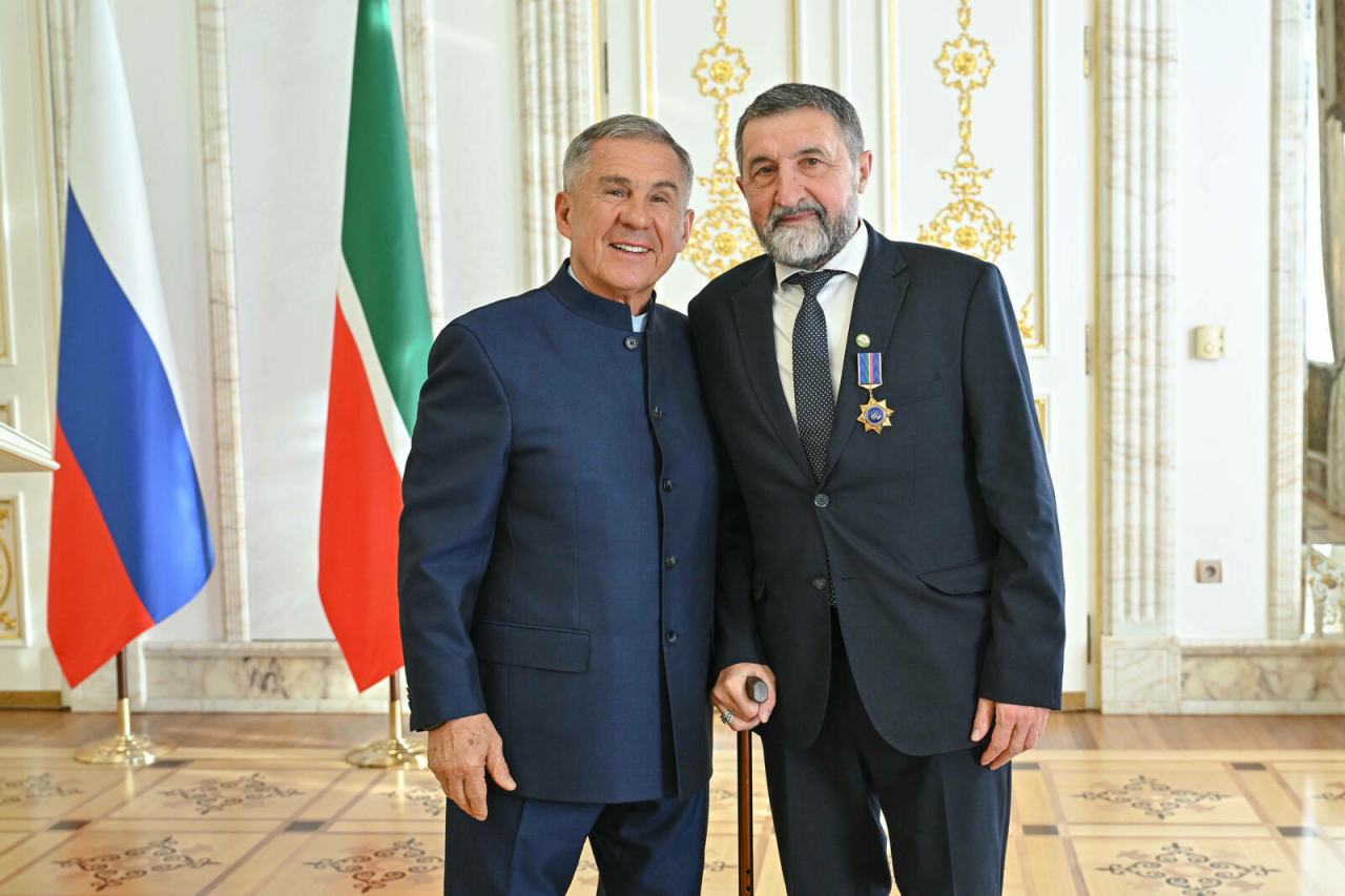 Җәүдәт Сөләйманов «Дуслык» ордены белән бүләкләнде