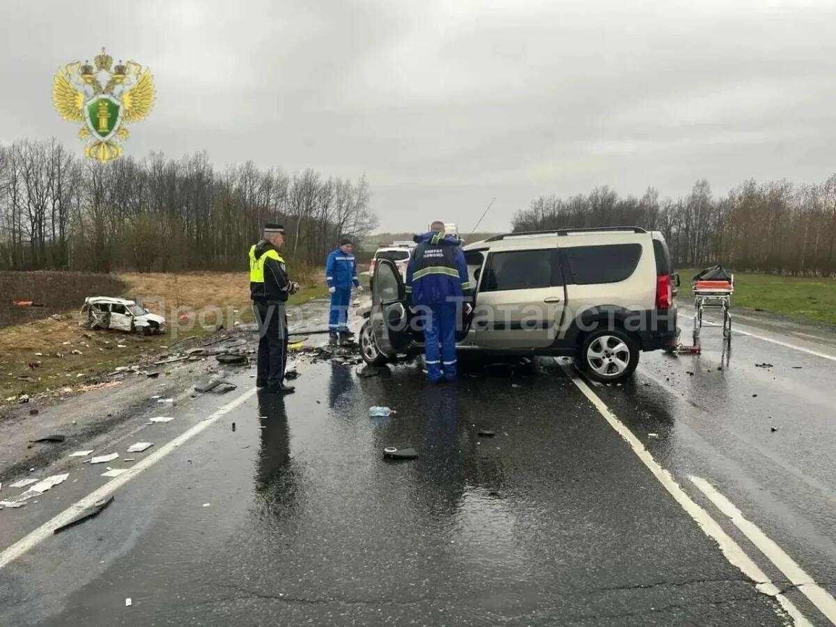 Татарстанда авариядә ике кеше һәлак булган
