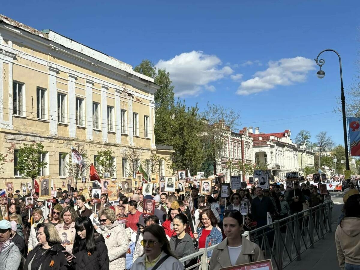 Казанда «Үлемсез полк» йөреше башланды