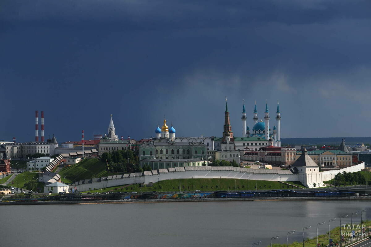 Татарстанда көчле яңгыр, яшен һәм боз явуы көтелә