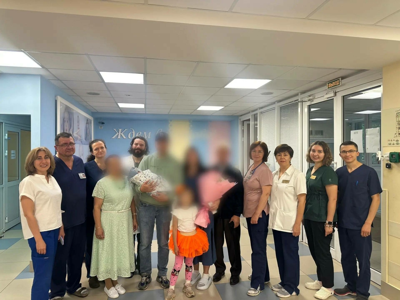 РКБ табиблары бала тапканда йөрәге ике тапкыр туктаган хатын-кызны һәм сабыйны коткарган